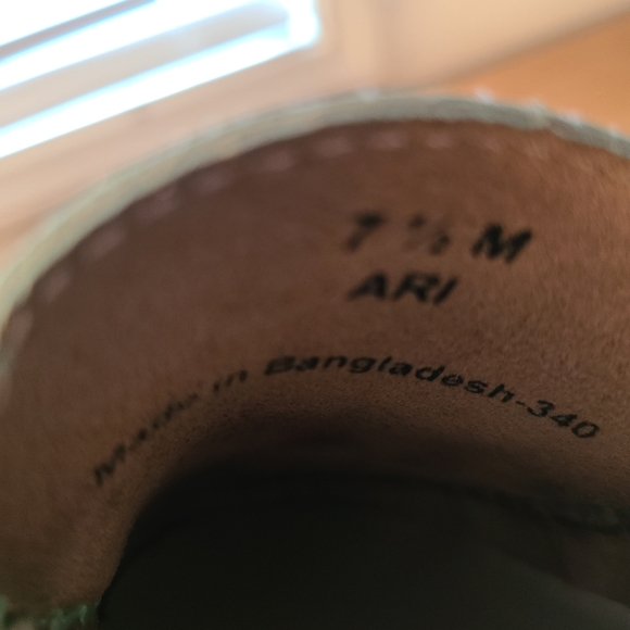 Mint Green Loafers - Picture 13 of 14